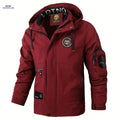 LEDUNTINO Men’s Casual Windbreaker Jacket - Stylish Spring/Fall Coat   OAXG 