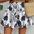 Light Purple Floral Skirt Pants - Comfortable and Stylish Casual Wear   OAXG 