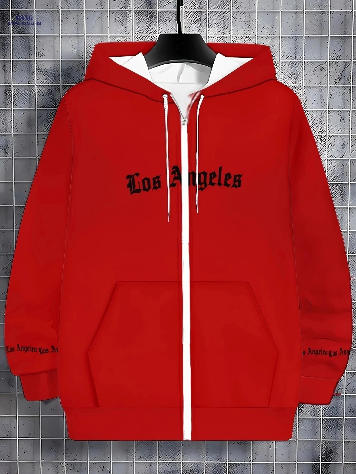 Lightweight Red Hoodie for Men - Durable, Comfortable Fit for Casual Wear   OAXG Multicolor / FR M