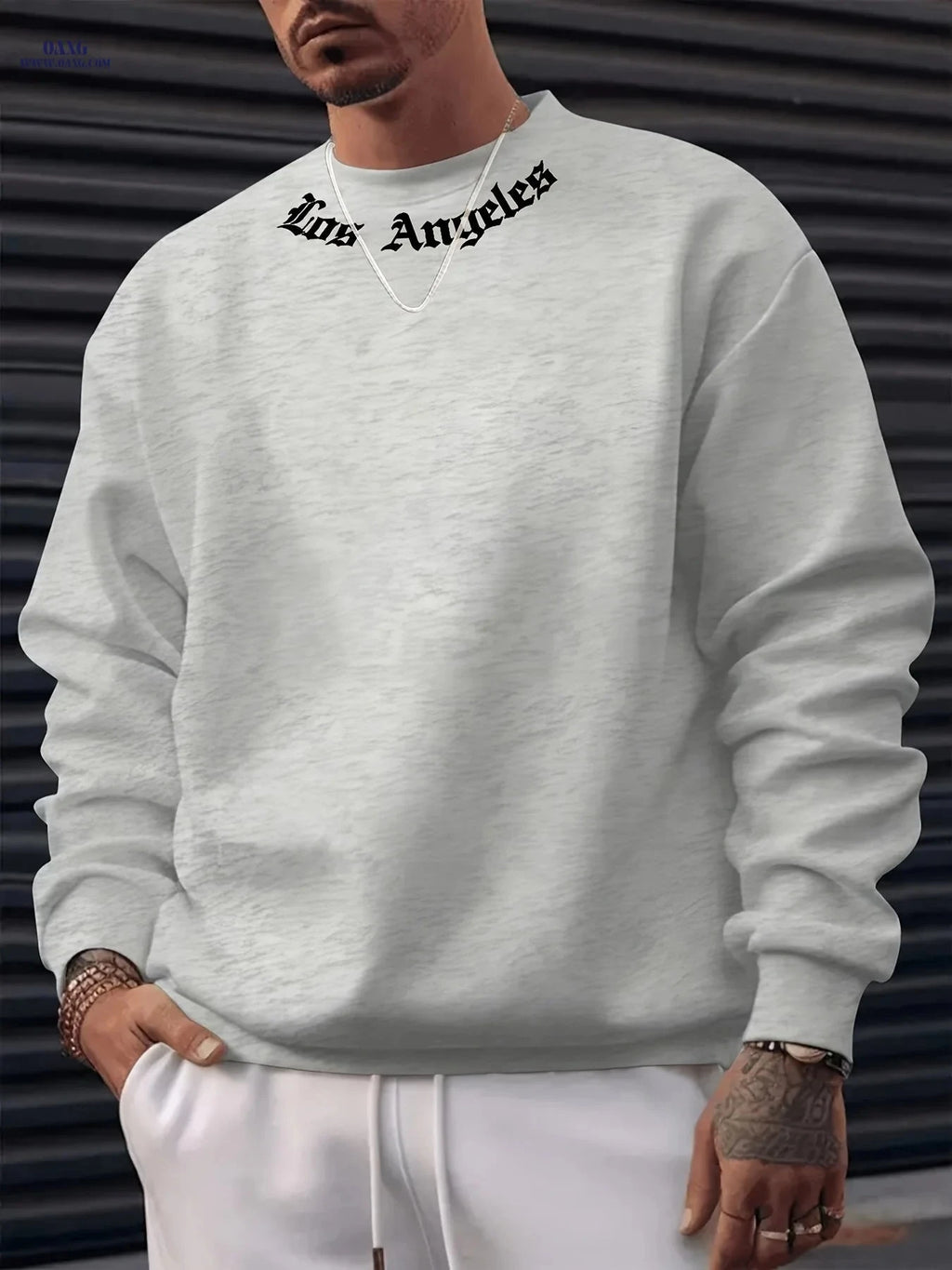 MBD Men's Long Sleeve Sweatshirt - Comfy Casual Top for Spring   OAXG 