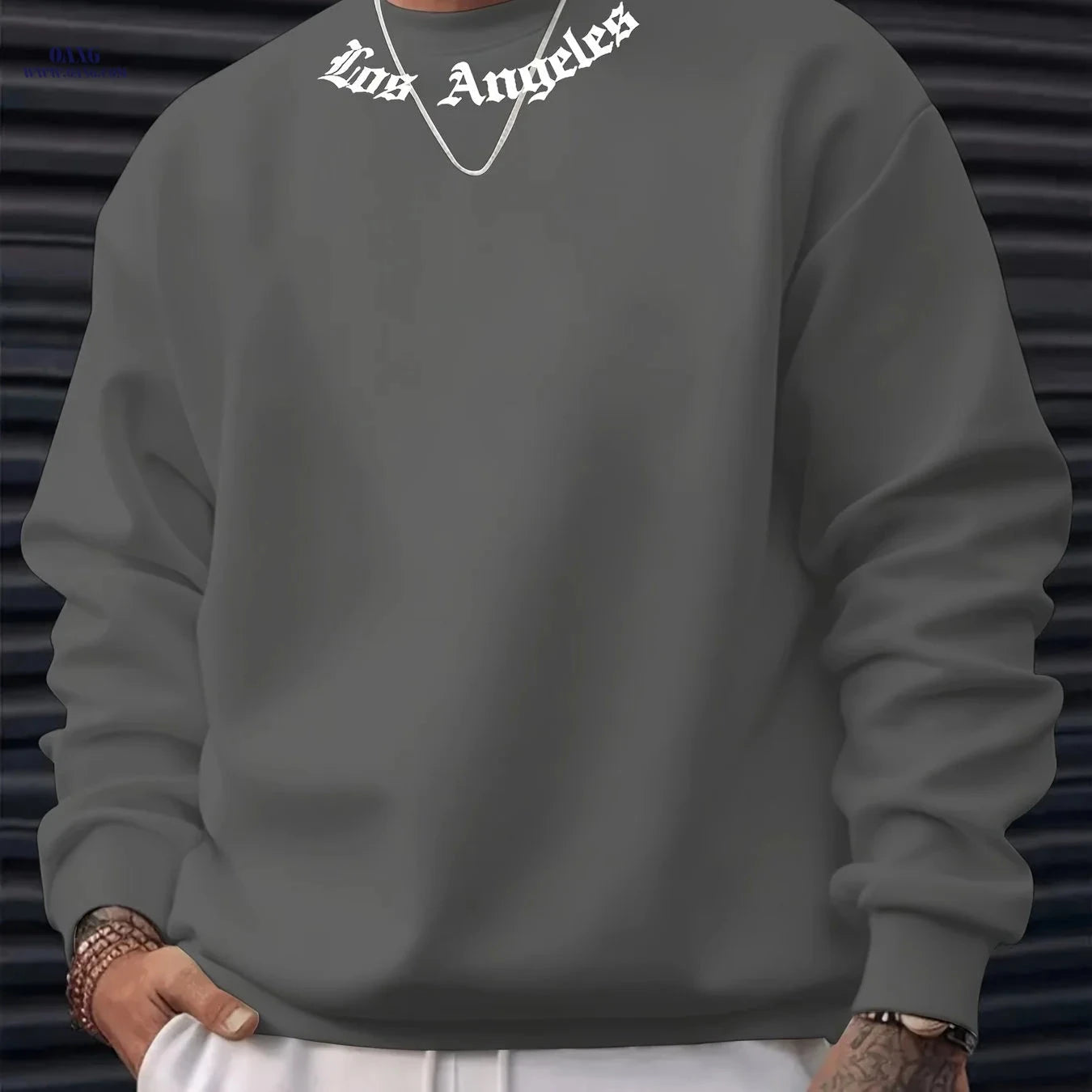 MBD Men's Long Sleeve Sweatshirt - Comfy Casual Top for Spring   OAXG 
