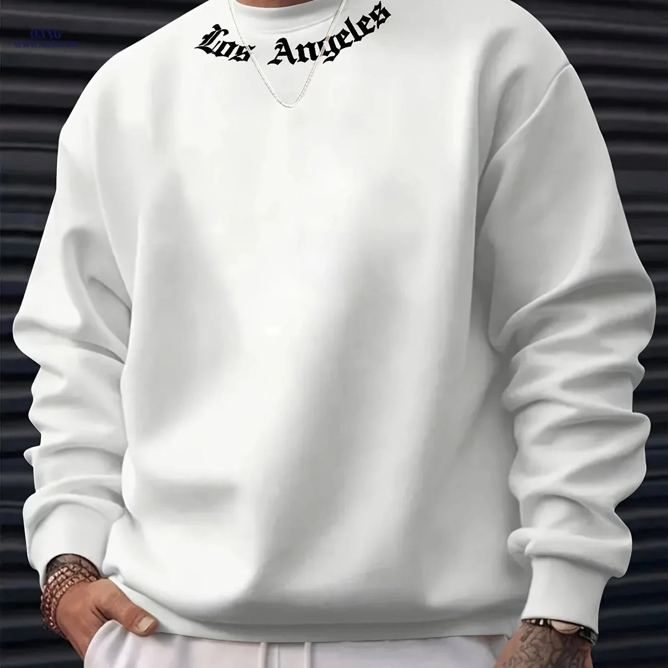 MBD Men's Long Sleeve Sweatshirt - Comfy Casual Top for Spring   OAXG 