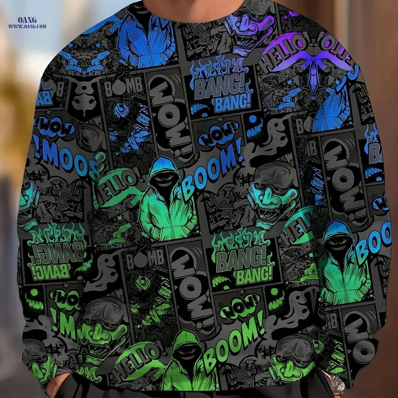MBD Men's Long Sleeve Sweatshirt - Comfy Casual Top for Spring   OAXG 