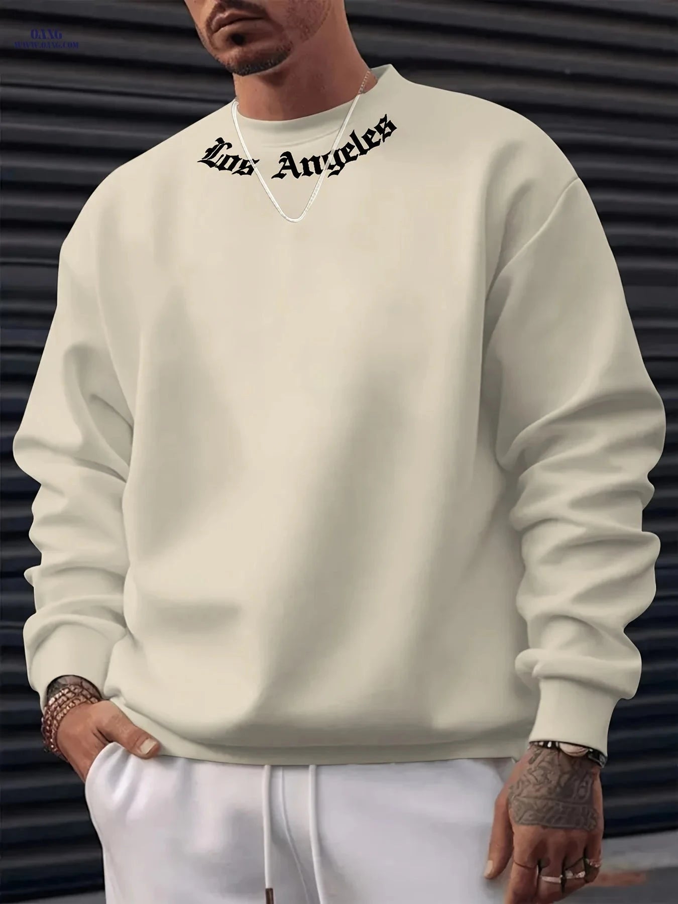 MBD Men's Long Sleeve Sweatshirt - Comfy Casual Top for Spring   OAXG 