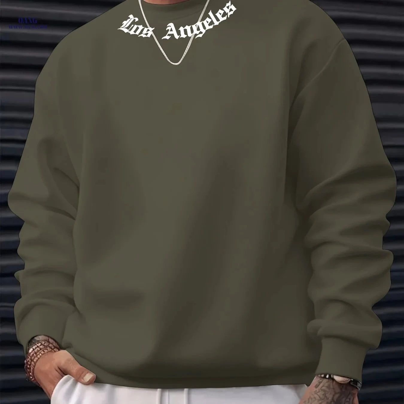 MBD Men's Long Sleeve Sweatshirt - Comfy Casual Top for Spring   OAXG 