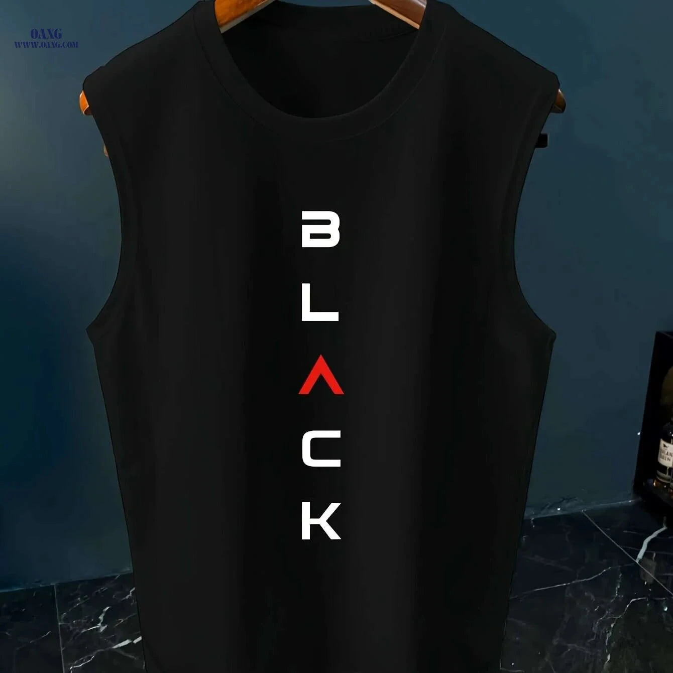 MBD Men's Trendy Sleeveless Vest - Casual Fitness Summer Wear   OAXG White / S