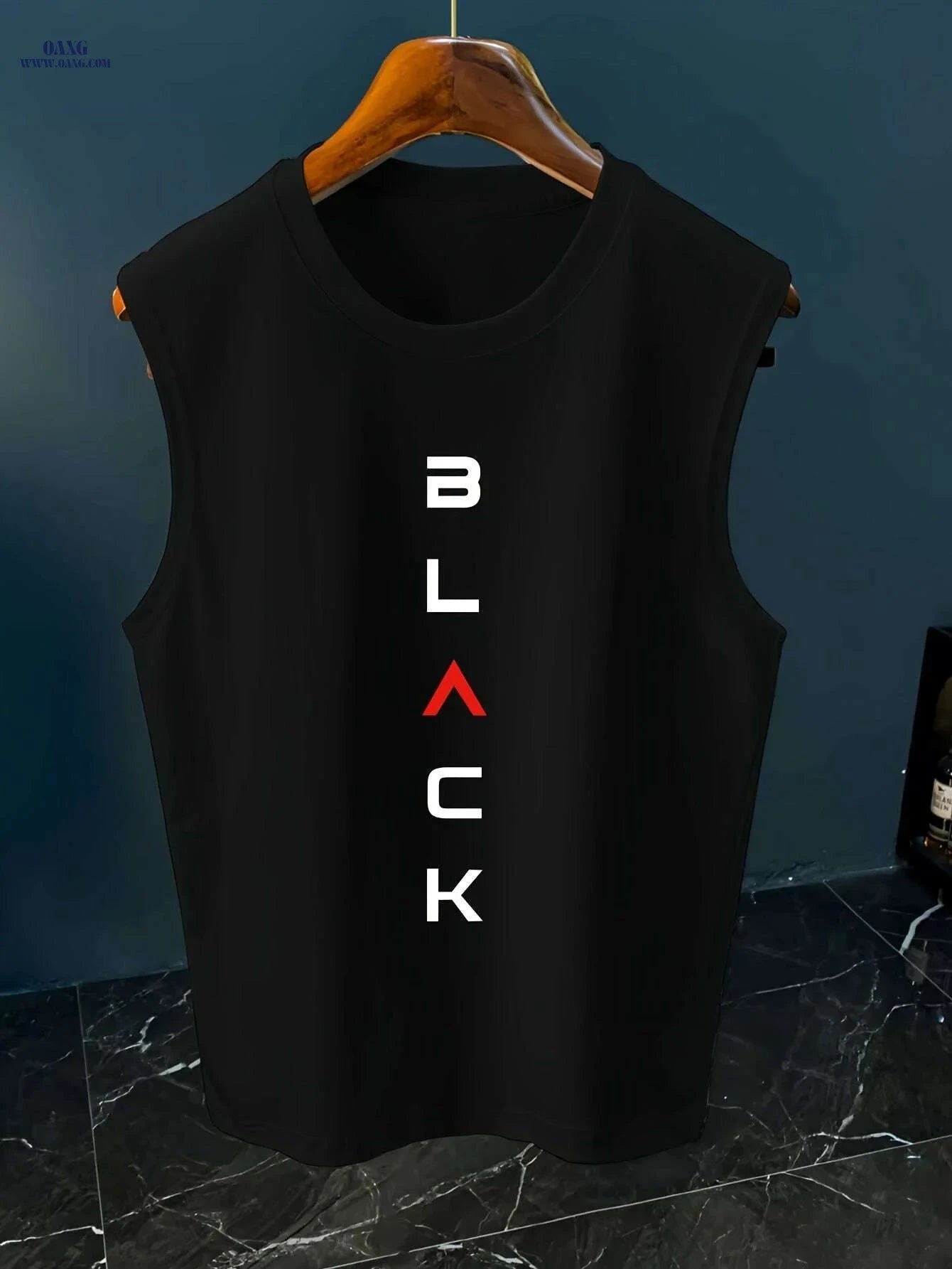 MBD Men's Trendy Sleeveless Vest - Casual Fitness Summer Wear   OAXG White / S