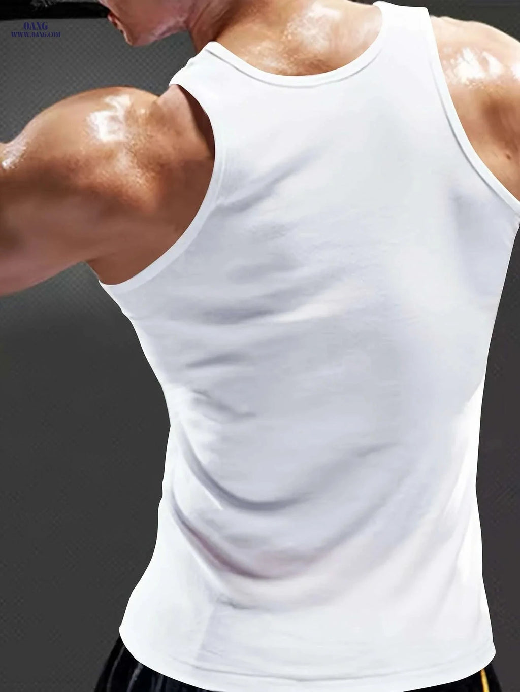 MBD Men's Trendy Slim Fit Tank Top - Stylish Sleeveless Vest   OAXG Black / S