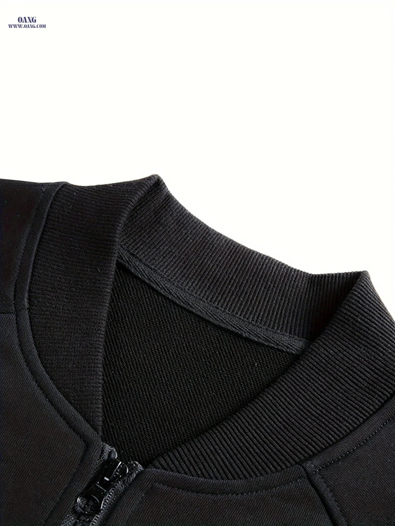MBDMBD Men's Color Block Baseball Jacket - Stylish Zip-Up for Fall   OAXG 
