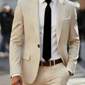 Men's 2-Piece Suit Set - High-End Business Formal Wear for All Occasions   OAXG 