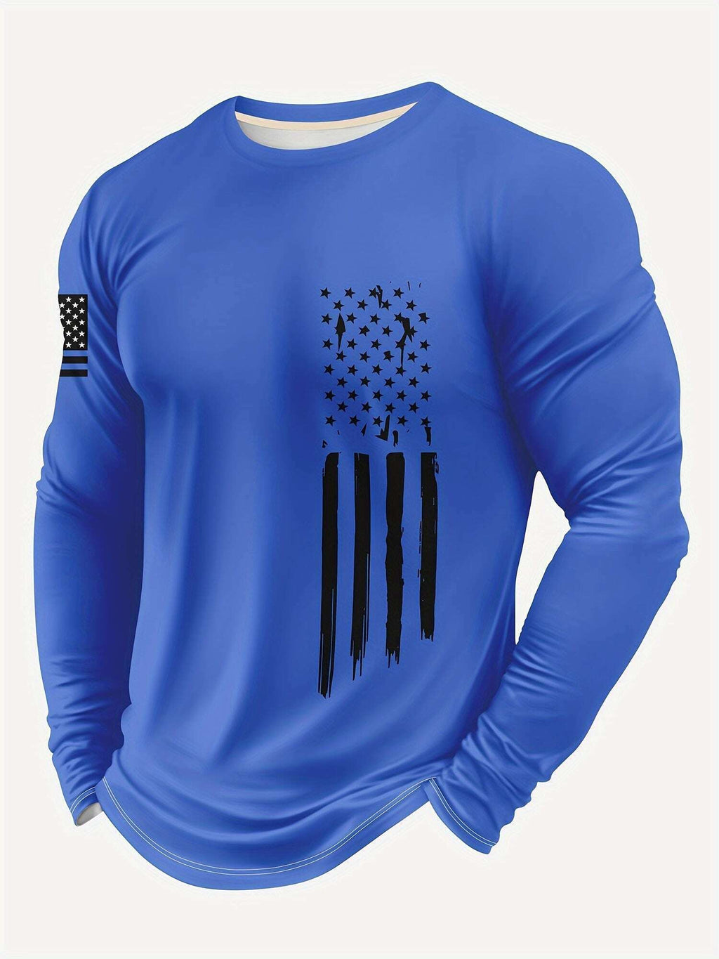 men-s-3d-army-stripe-long-sleeve-t-shirt-casual-round-neck-top-oaxg-P99