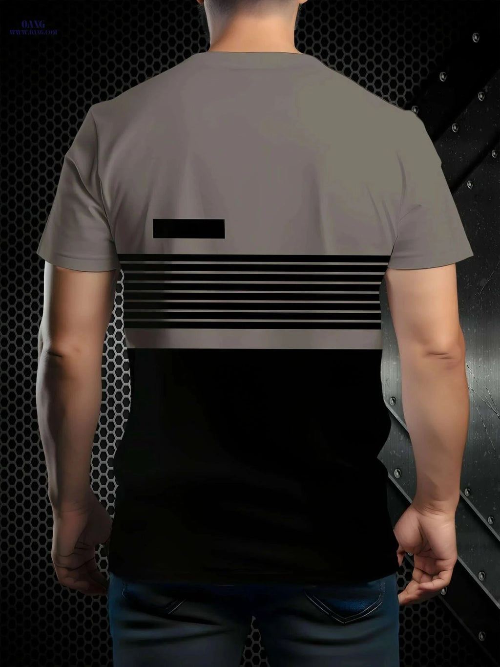 Men's 3D Print Casual T-Shirt - Summer Round Neck Tee, Easy Care   OAXG 