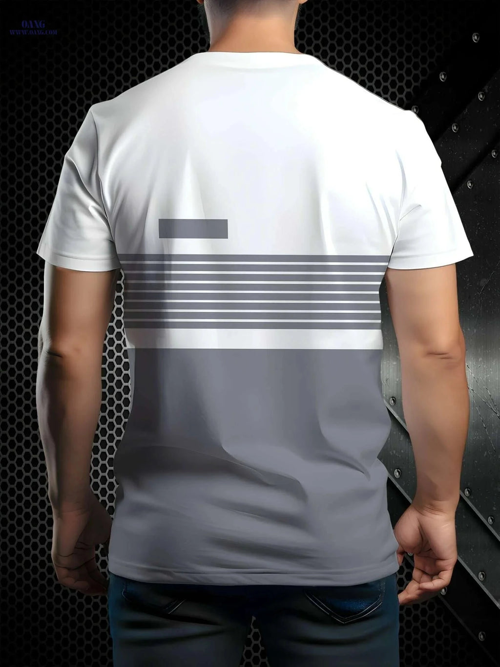 Men's 3D Print Casual T-Shirt - Summer Round Neck Tee, Easy Care   OAXG 