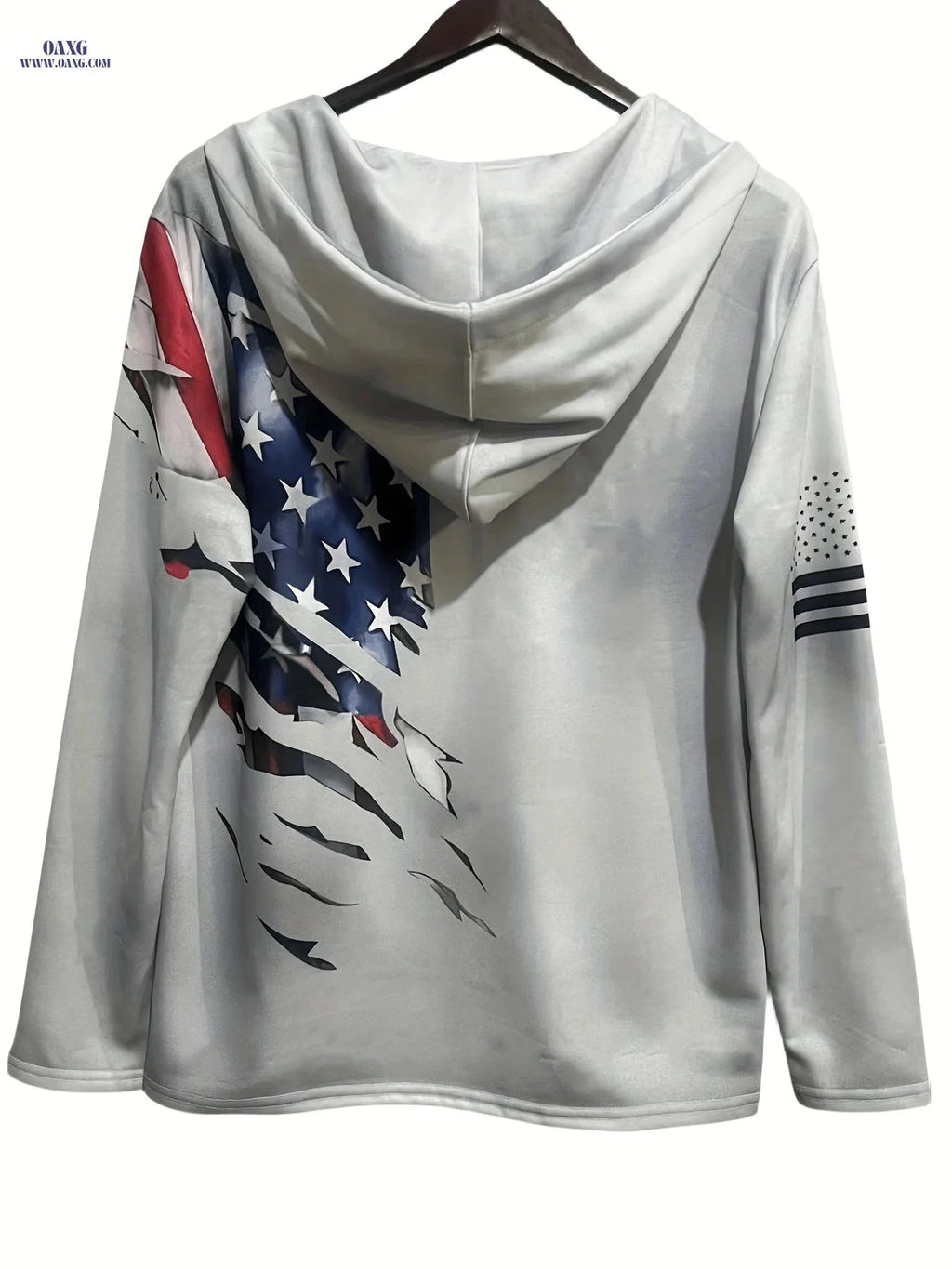 Men's 3D Print Hoodie - Long Sleeve Casual Knit for Autumn & Winter   OAXG 