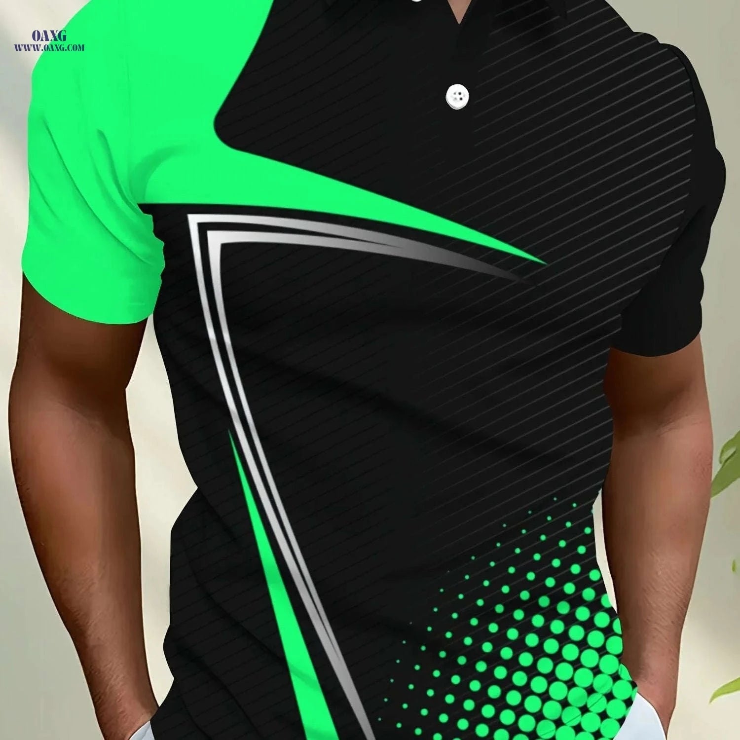 Men's 3D Print Short Sleeve Streetwear Shirt - Summer Fashion Style   OAXG 