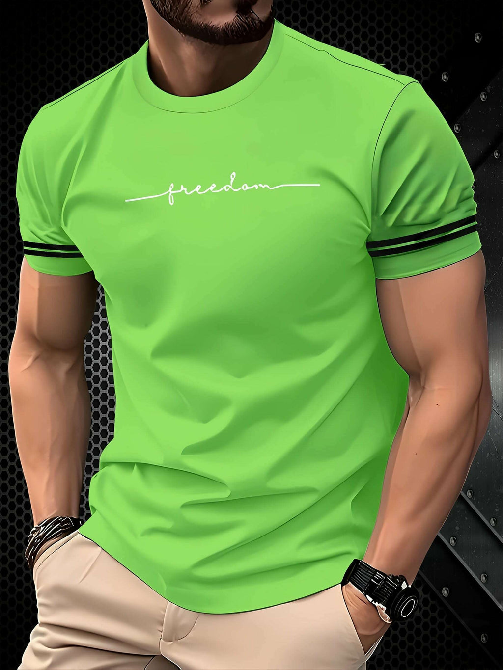 men-s-3d-printed-freedom-script-t-shirt-casual-short-sleeve-tee-oaxg-2fw