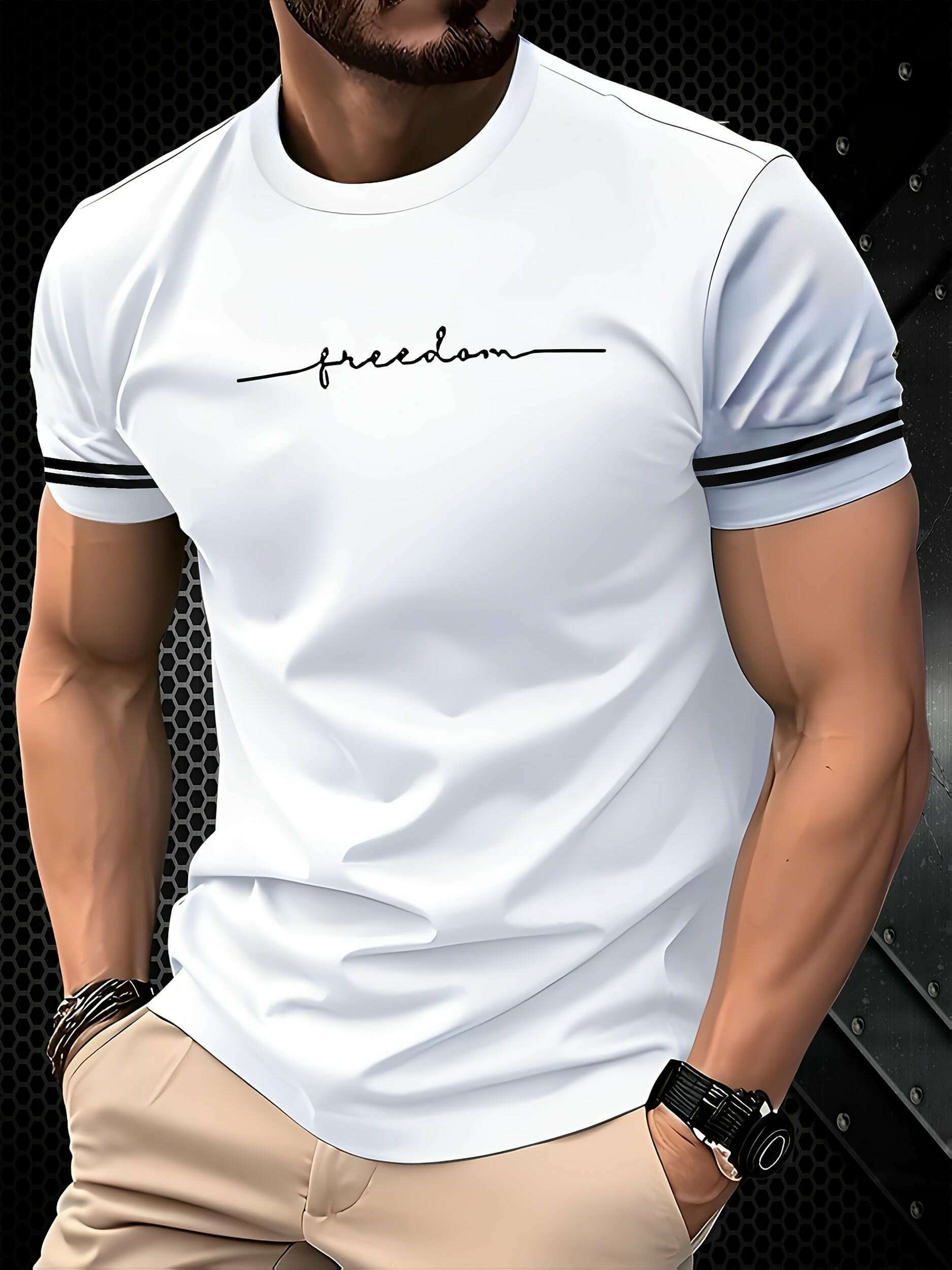 men-s-3d-printed-freedom-script-t-shirt-casual-short-sleeve-tee-oaxg-qvI
