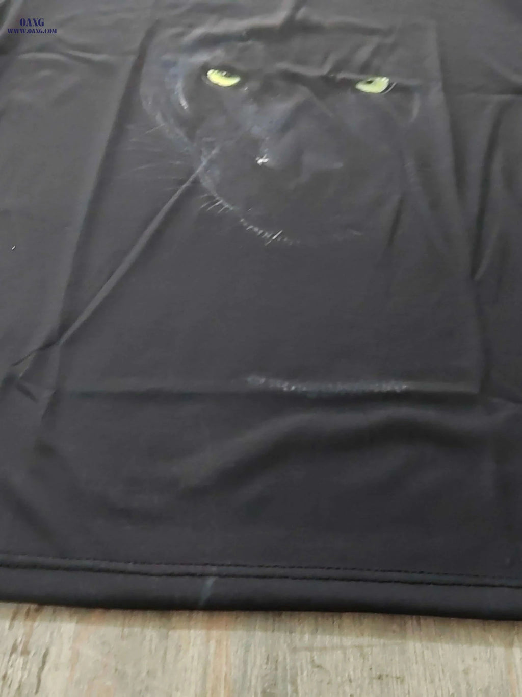 Men's 3D Printed Panther Graphic T-Shirt - Plus Size Slim Fit Tee   OAXG Black / M