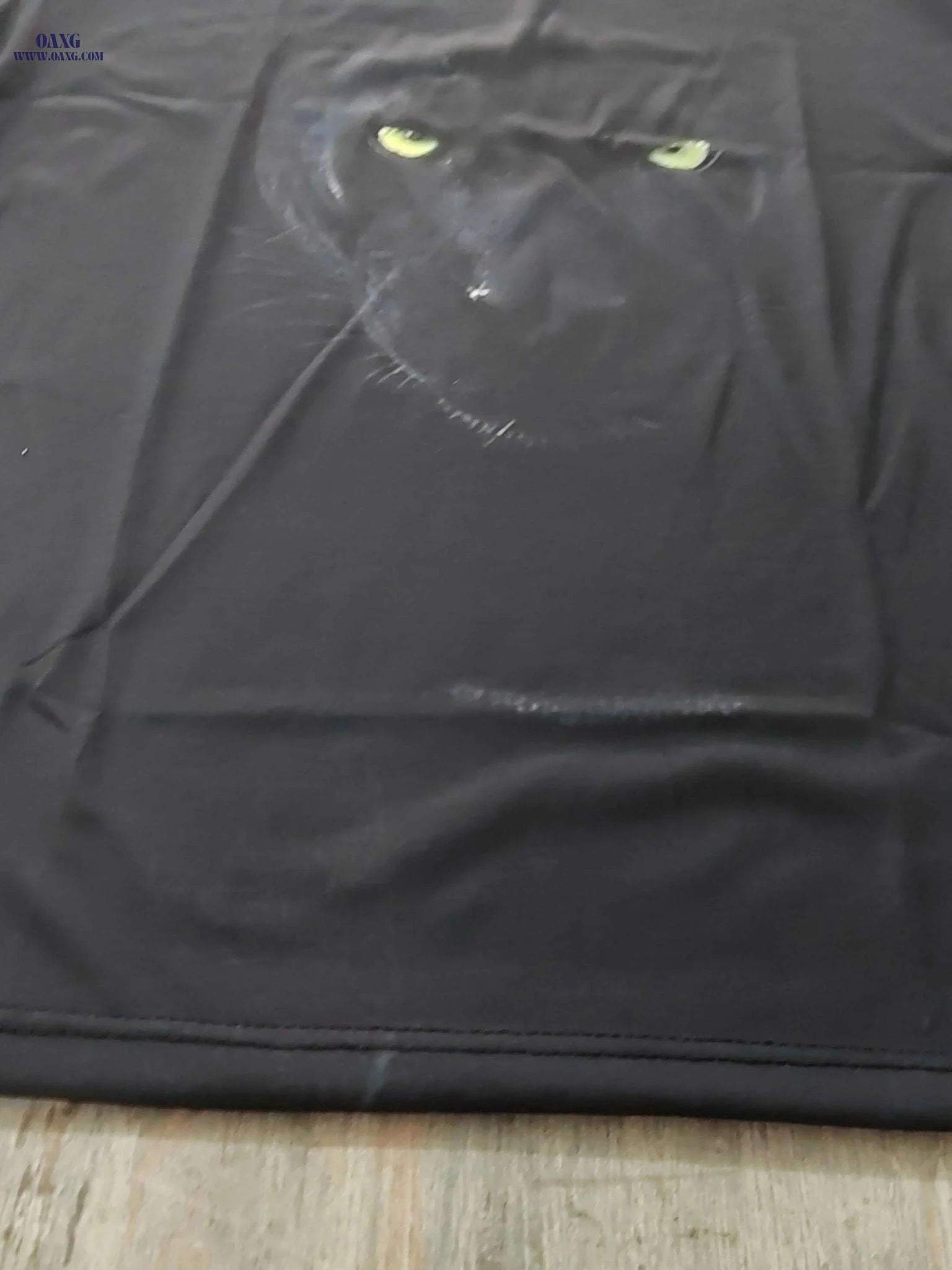 Men's 3D Printed Panther Graphic T-Shirt - Plus Size Slim Fit Tee   OAXG Black / M