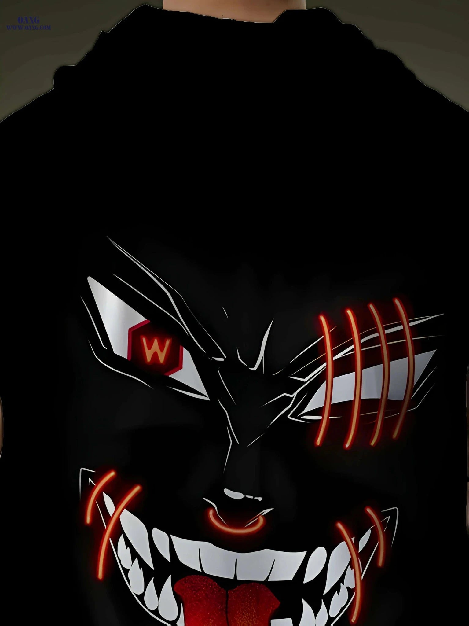 Men's 3D Punk Mask Print Tank Top - Casual Summer Sleeveless Shirt   OAXG Black / M