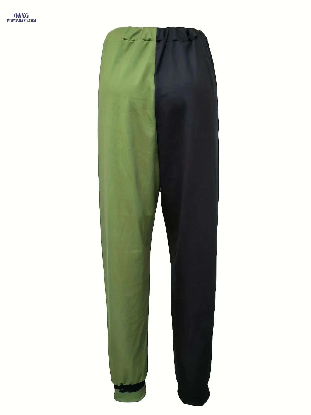 Men's Abstract Print Jogger Pants - Comfortable Drawstring Waist Design   OAXG Khaki / S