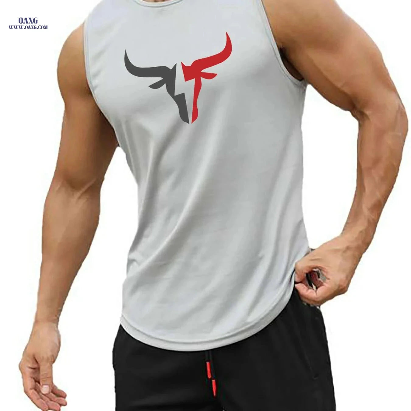Men's Athletic Tank Tops - Quick-Dry Breathable Sportswear for Summer   OAXG 