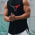 Men's Athletic Tank Tops - Quick-Dry Breathable Sportswear for Summer   OAXG Black / S
