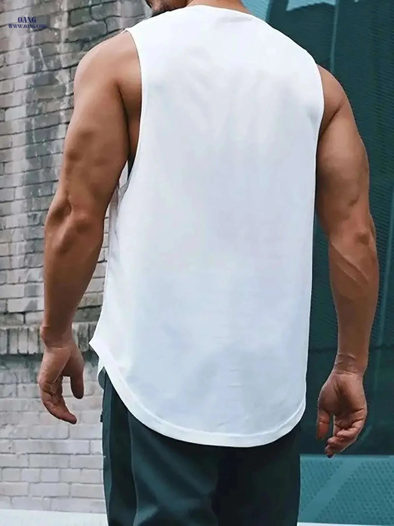Men's Athletic Tank Tops - Quick-Dry Breathable Sportswear for Summer   OAXG Black / S