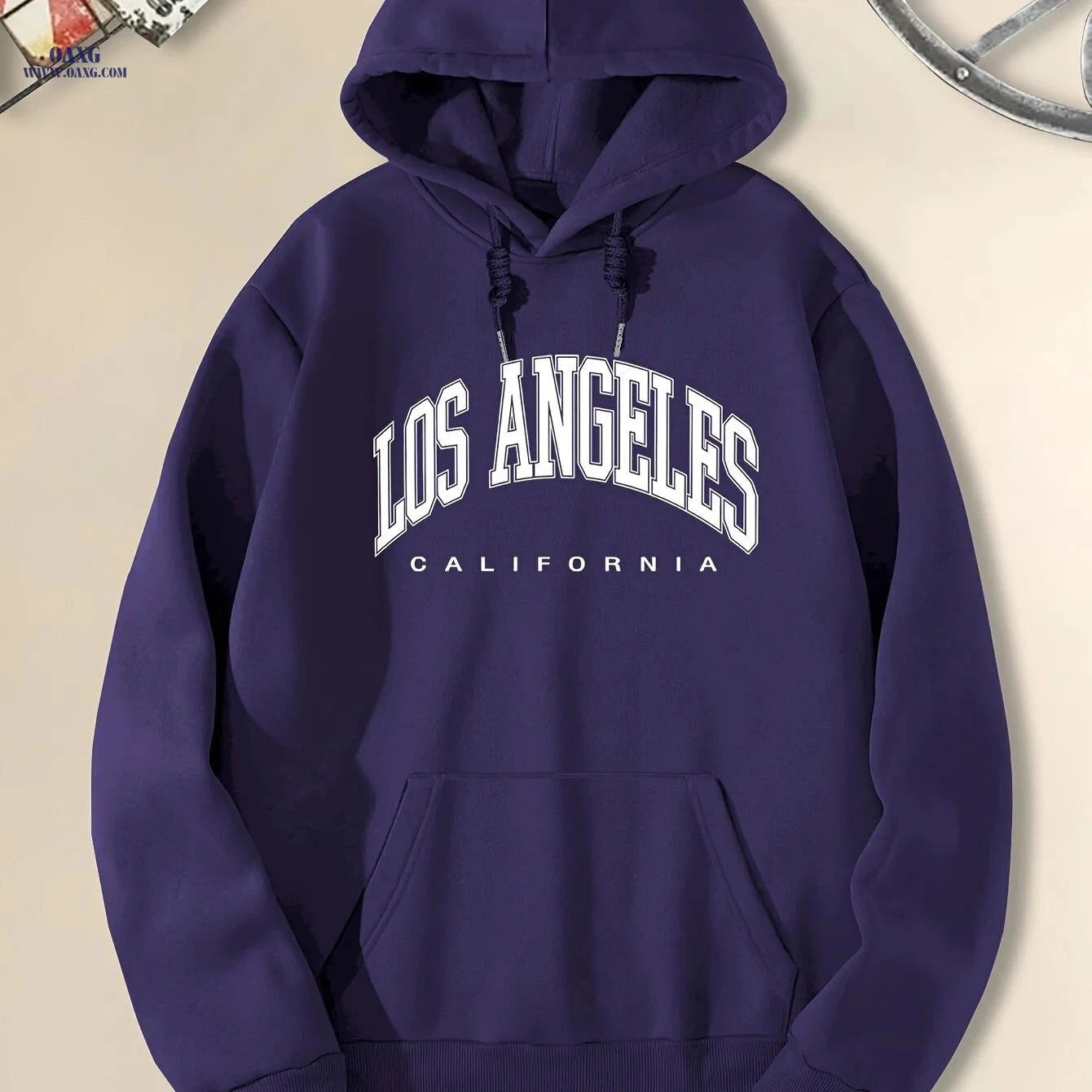 Men's Autumn Winter Hooded Sweatshirt - Casual Loose Fit Style   OAXG 