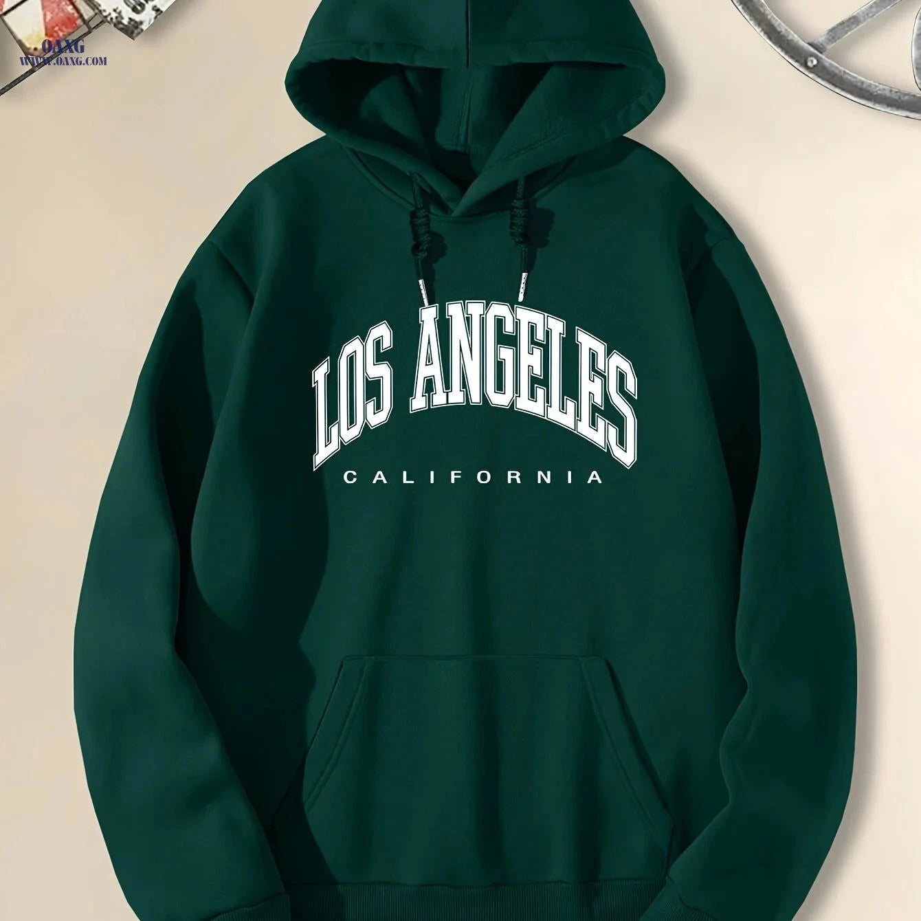 Men's Autumn Winter Hooded Sweatshirt - Casual Loose Fit Style   OAXG 