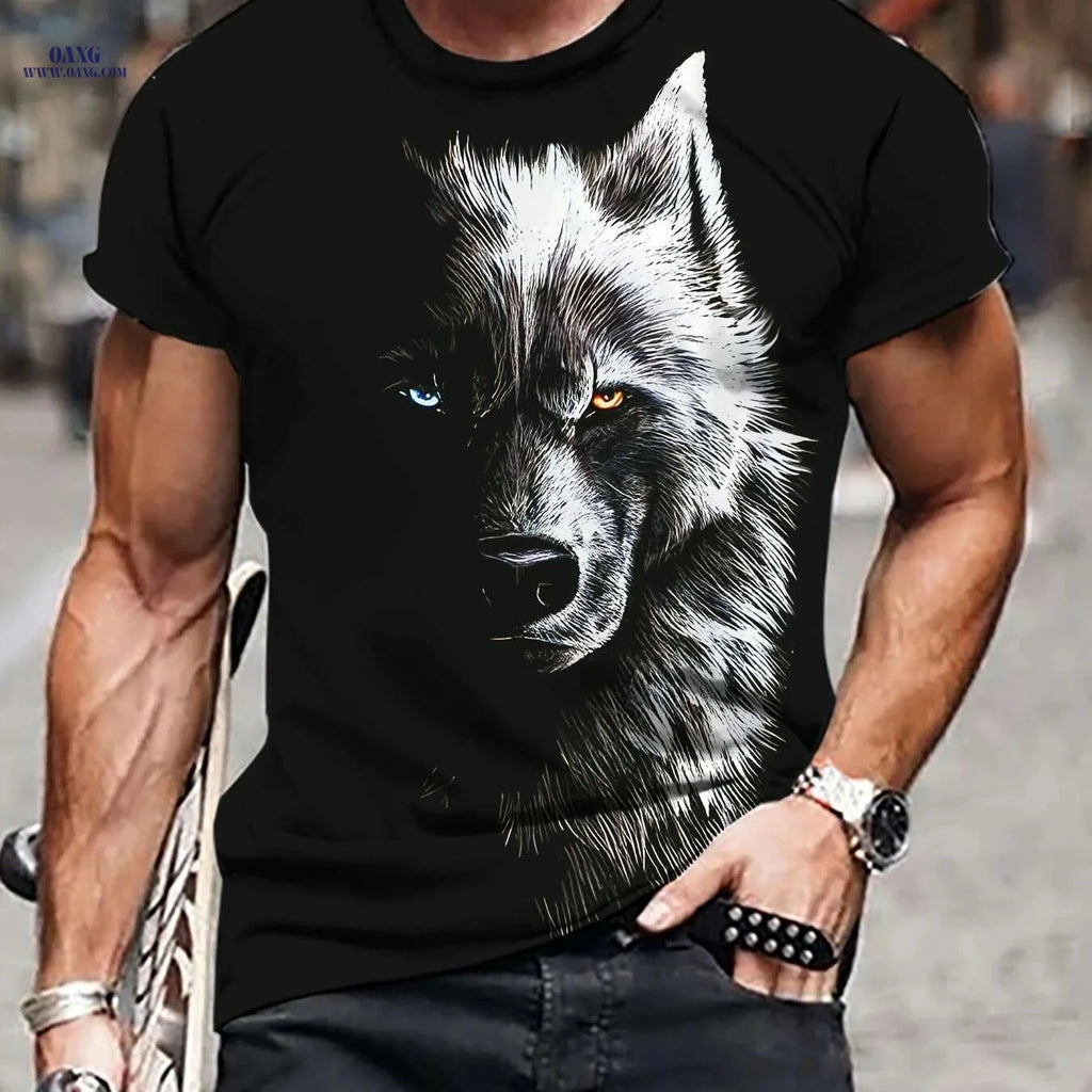 Men's Black Golden Pitbull Graphic T-Shirt - Casual Lightweight Tee   OAXG 