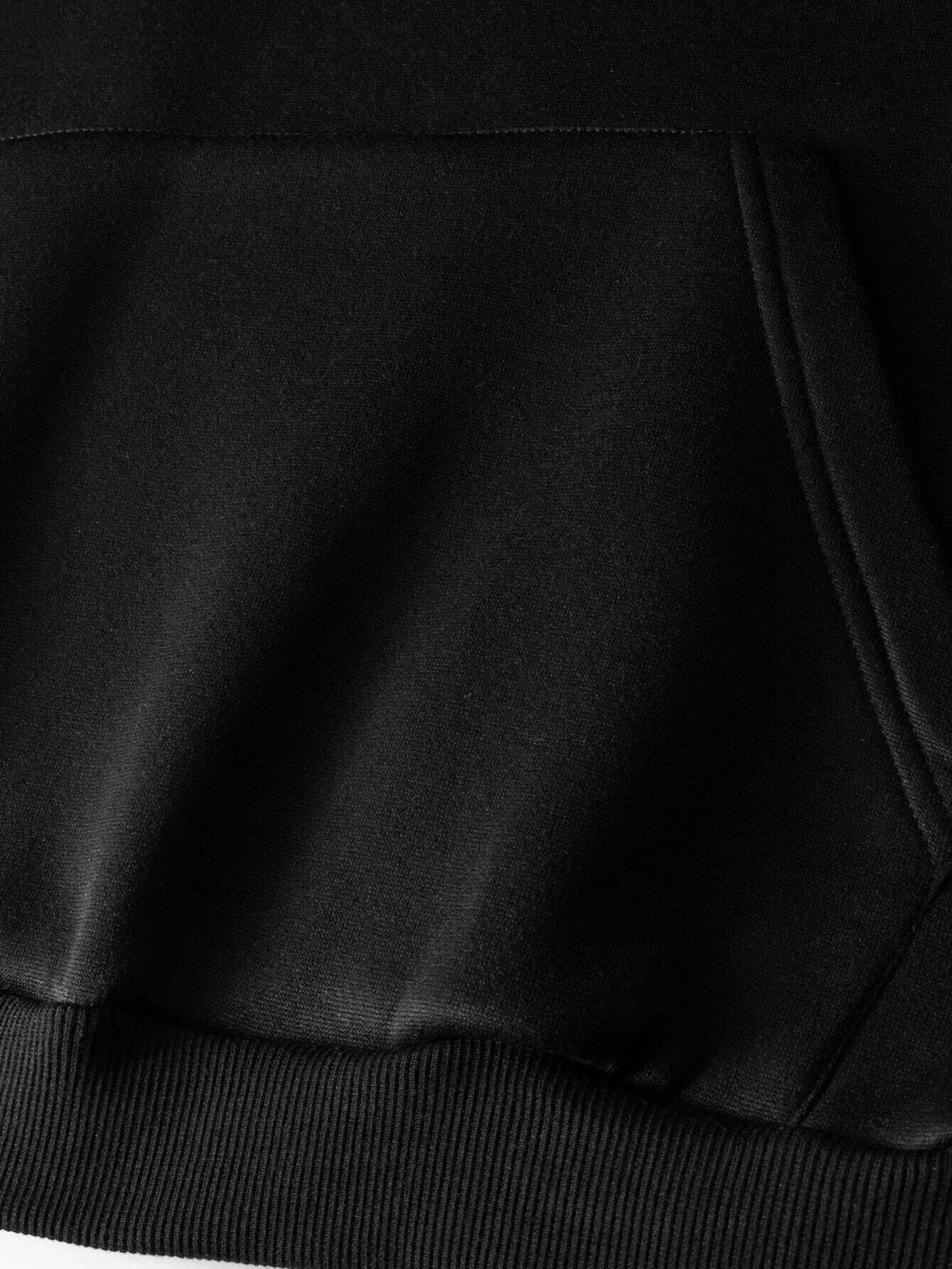 Men’s Black Hooded Tank Top - Casual Summer Streetwear for Outdoors   OAXG Black / XS