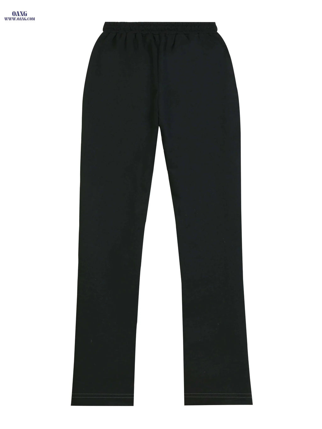 Men's Breathable Casual Pants - Lightweight Stretch Waist & Pockets   OAXG Red / S