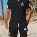Men's Breathable Golf Set - Casual Summer Wear for Outings & Sports   OAXG 