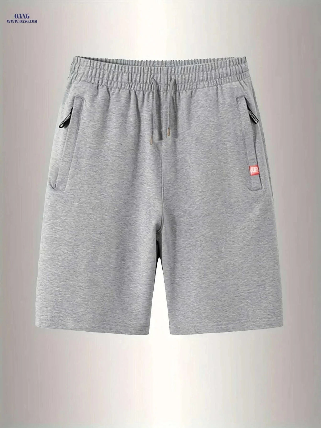 Men's Breathable Sports Shorts - Lightweight, Adjustable Drawstring & Pockets   OAXG Black / S