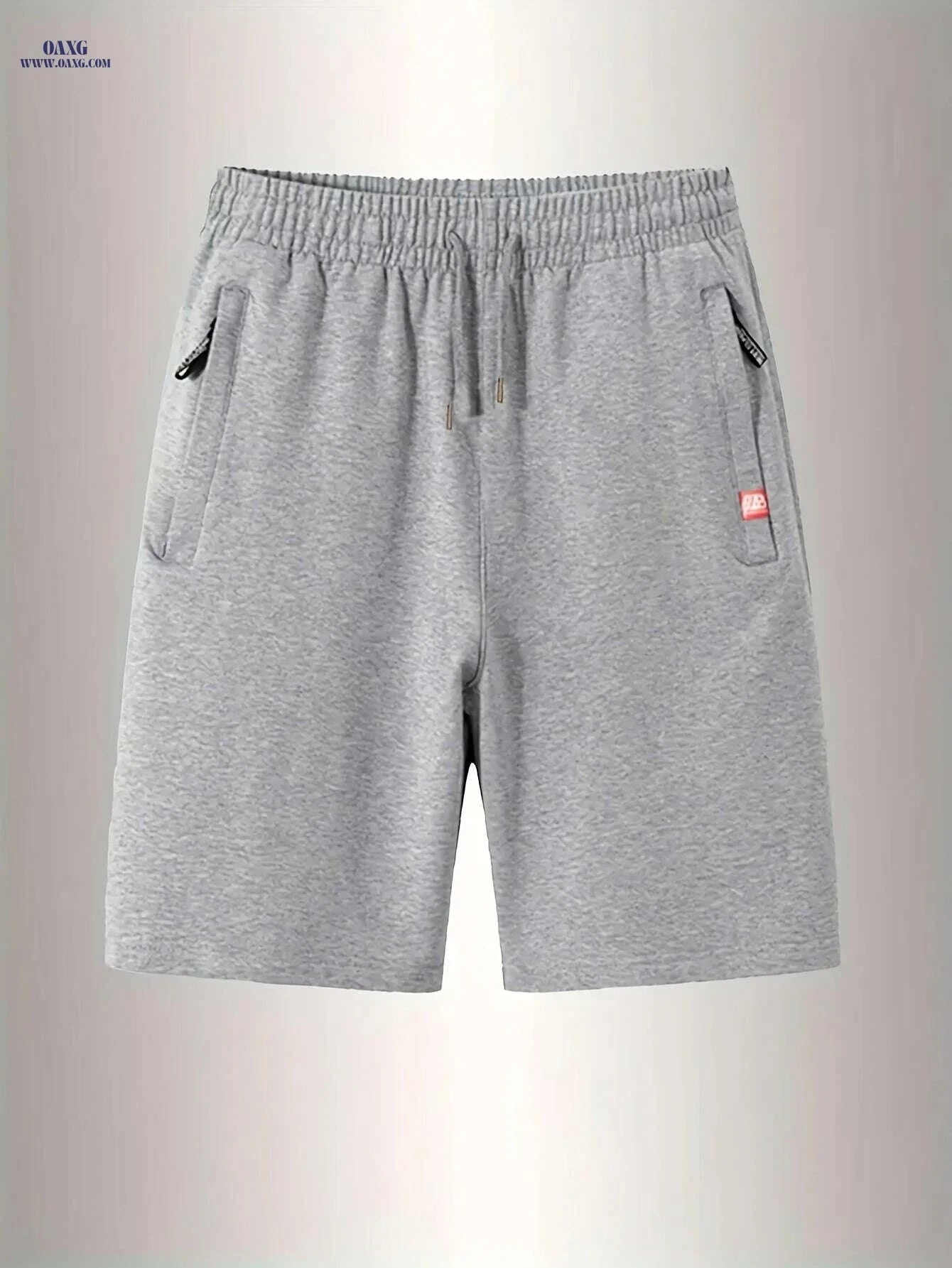 Men's Breathable Sports Shorts - Lightweight, Adjustable Drawstring & Pockets   OAXG Black / S