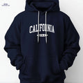 Men's California Graphic Hoodie - Casual Pullover for Fall/Winter   OAXG 