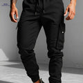 Men's Cargo Pants - Non-Stretch Utility Trousers for Work & Casual   OAXG 