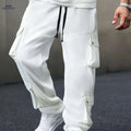 Men's Cargo Pants - Relaxed Fit Multi-Pocket Casual Workwear   OAXG 