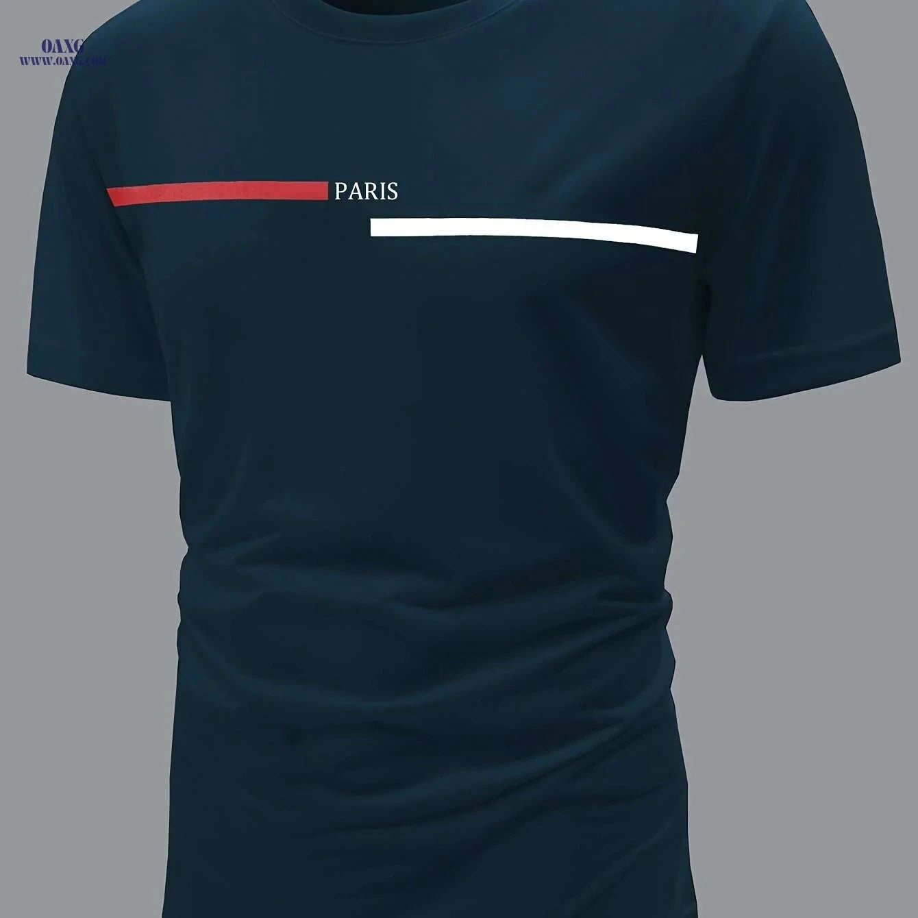 Men's Casual Alphabet Print Crew Neck T-Shirt - All-Season Style   OAXG 