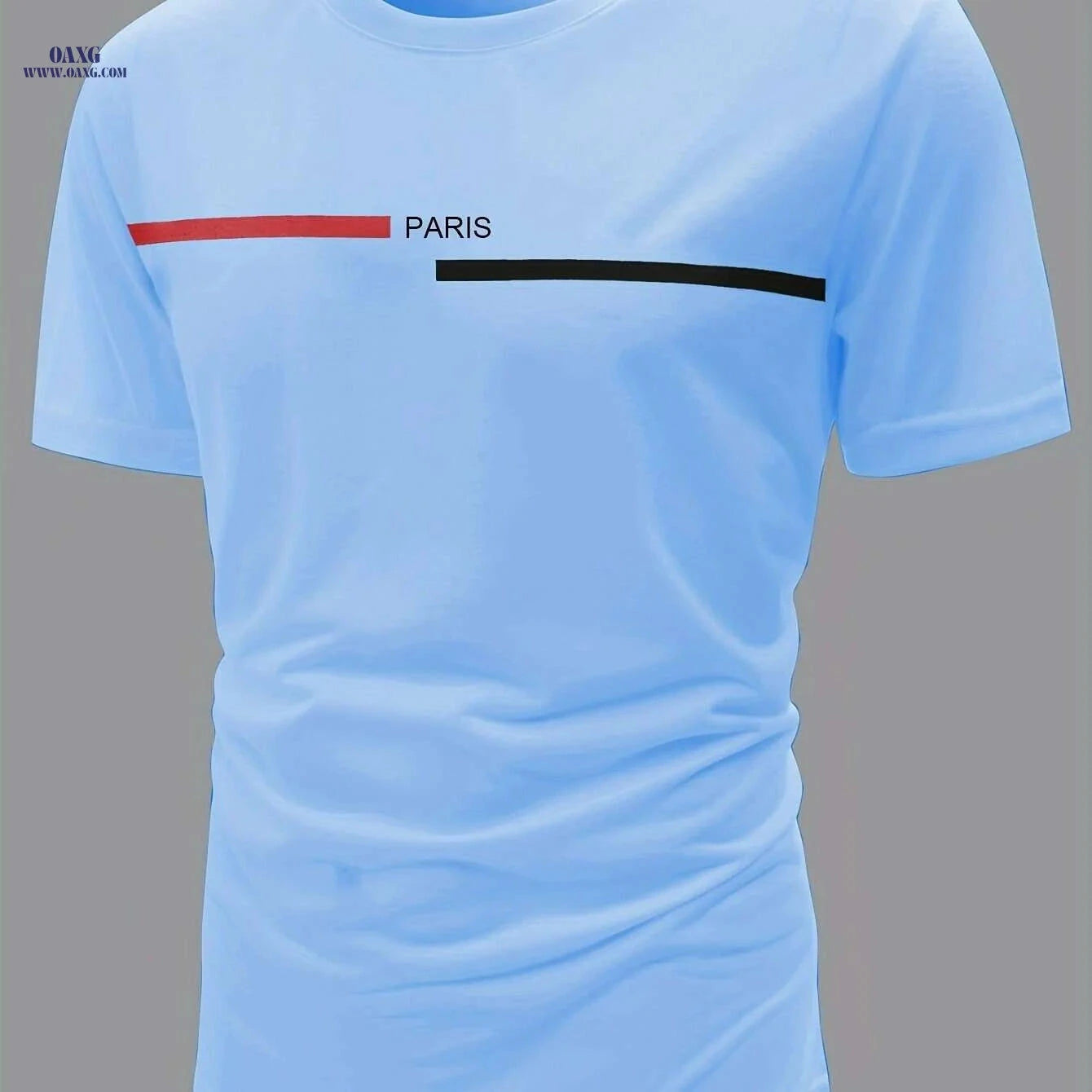 Men's Casual Alphabet Print Crew Neck T-Shirt - All-Season Style   OAXG White / S