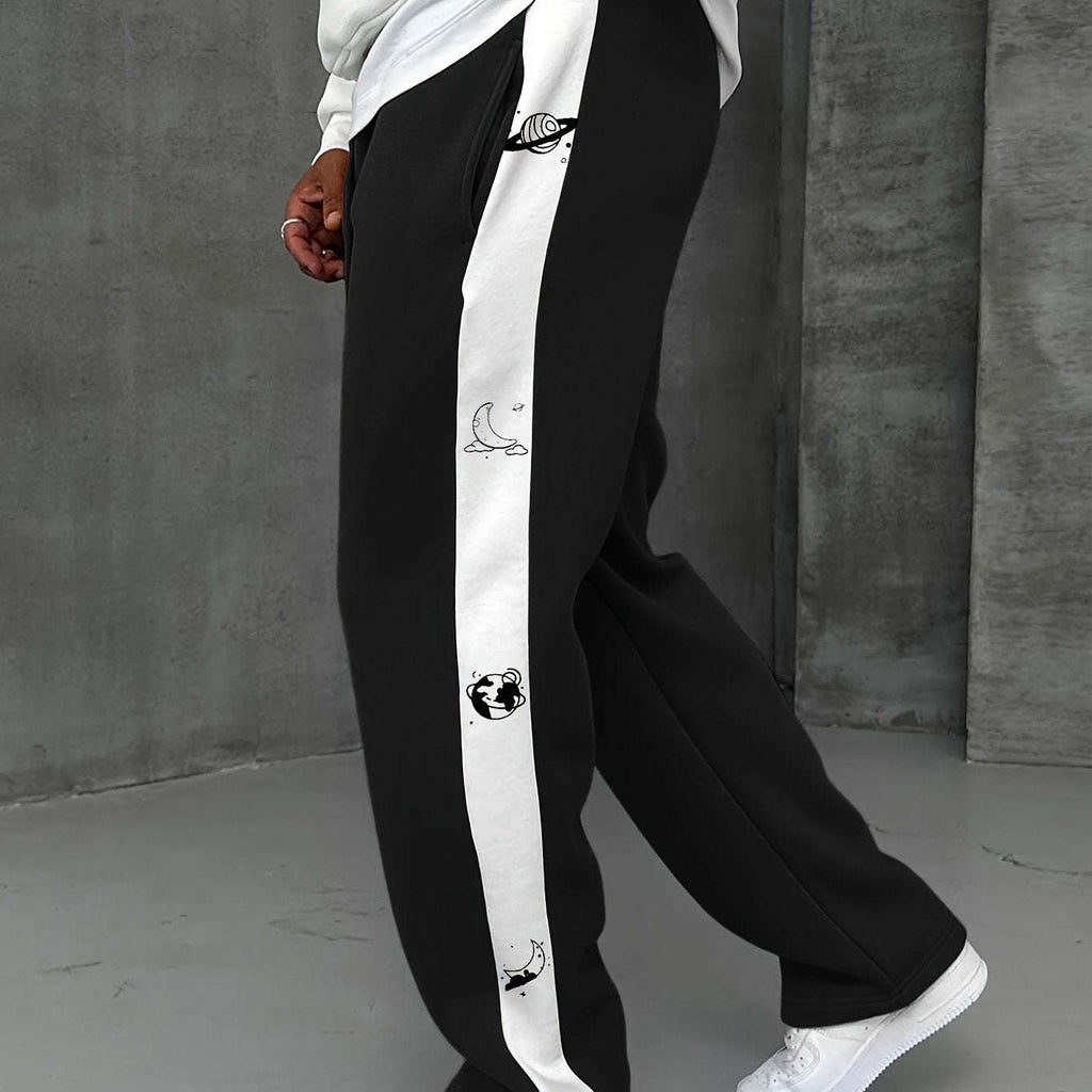 Men's Casual Ankle Pants - Adjustable Elastic Waistband, Slight Stretch   OAXG 