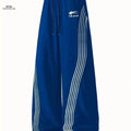Men's Casual Athletic Joggers - "THE STAR" Print, Loose Fit, Side Pockets   OAXG Blue / XS