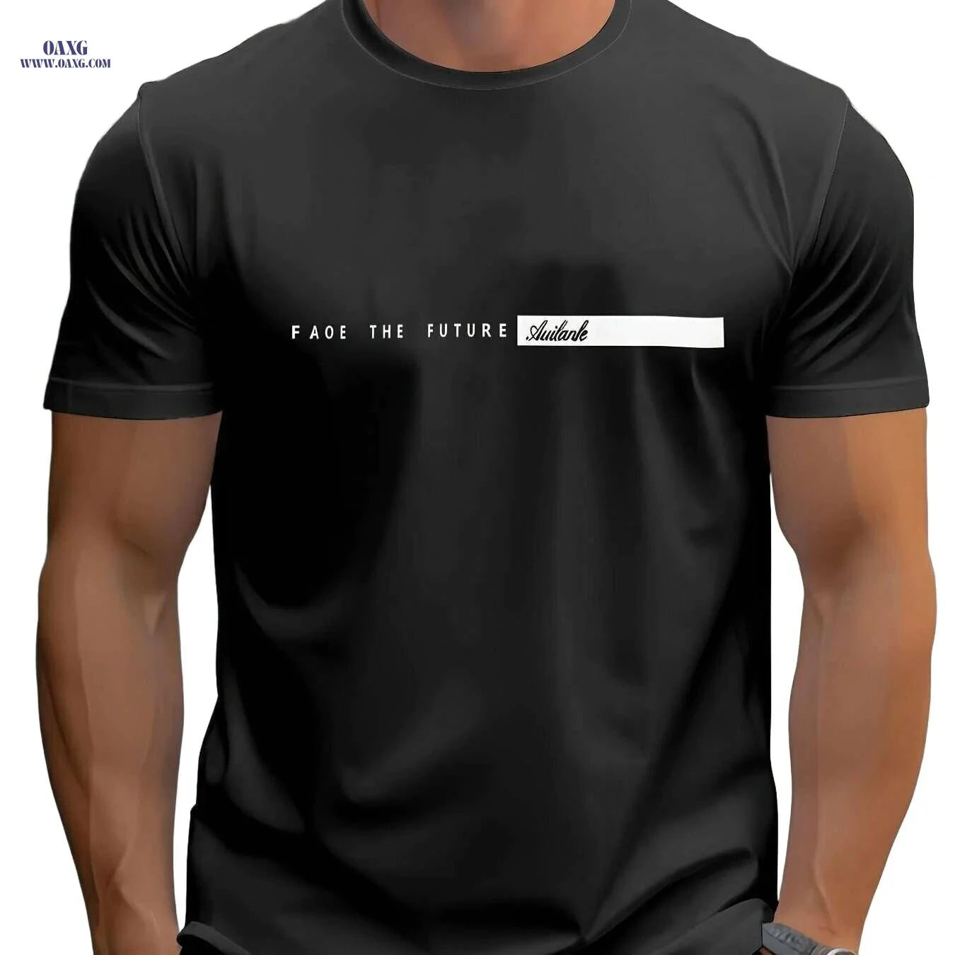 Men's Casual Athletic T-Shirt - Lightweight, Breathable, Crew Neck   OAXG 