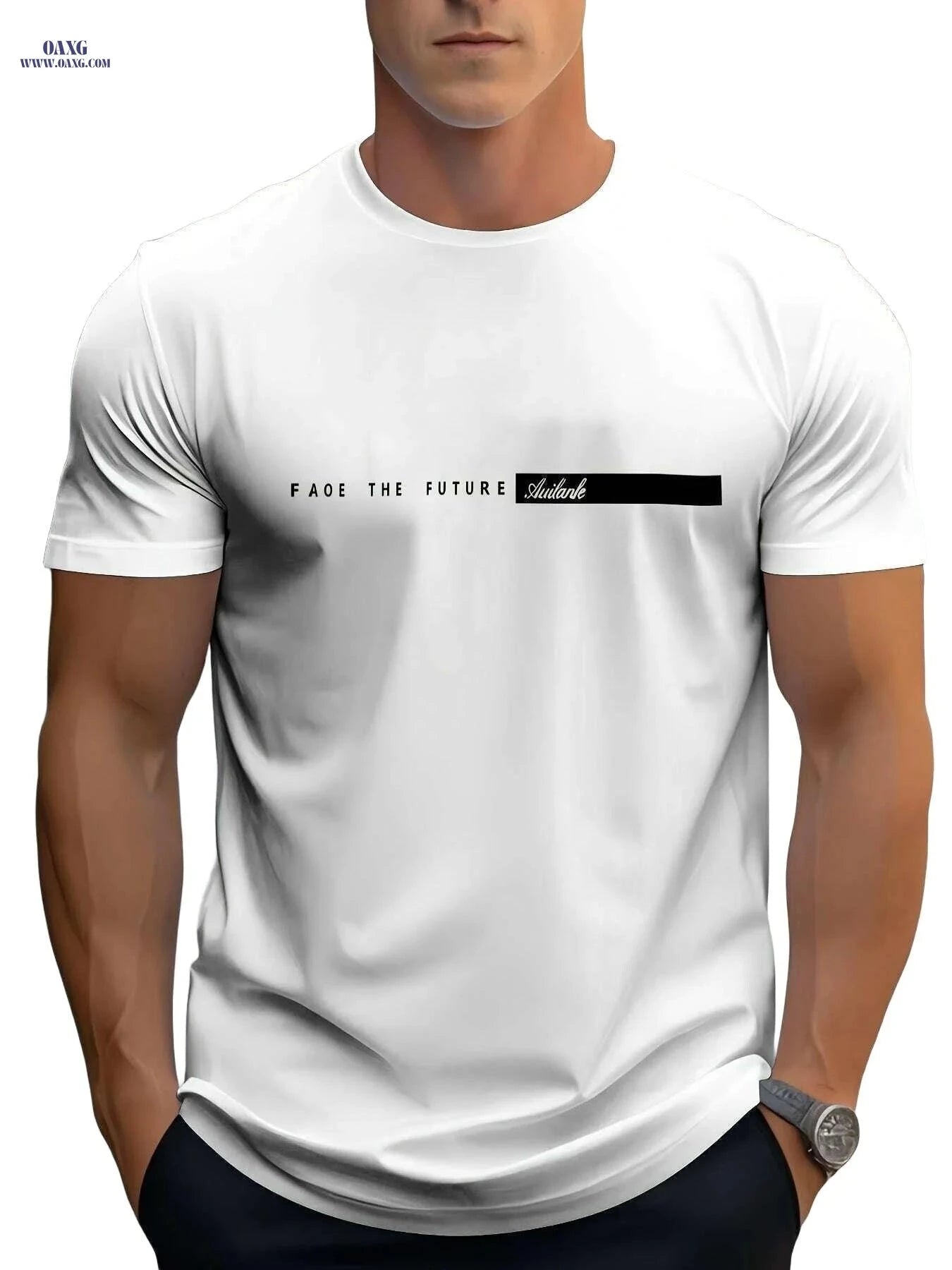 Men's Casual Athletic T-Shirt - Lightweight, Breathable, Crew Neck   OAXG Dark Gray / S