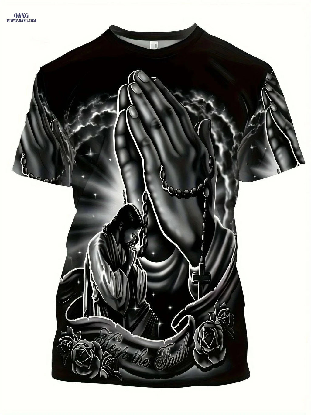 Men’s Casual Crew Neck T-Shirt - Light Luxury Summer Fashion Tee   OAXG 