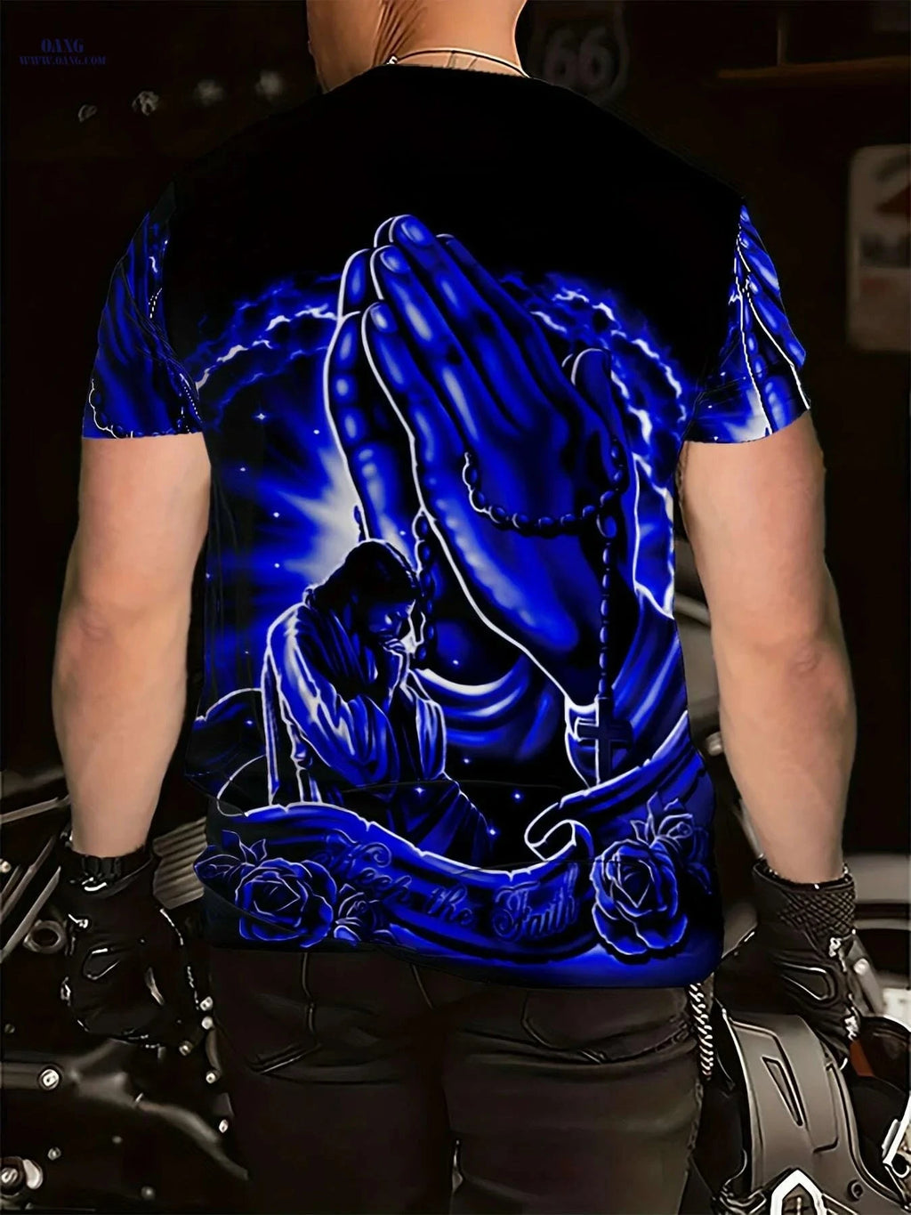 Men’s Casual Crew Neck T-Shirt - Light Luxury Summer Fashion Tee   OAXG 