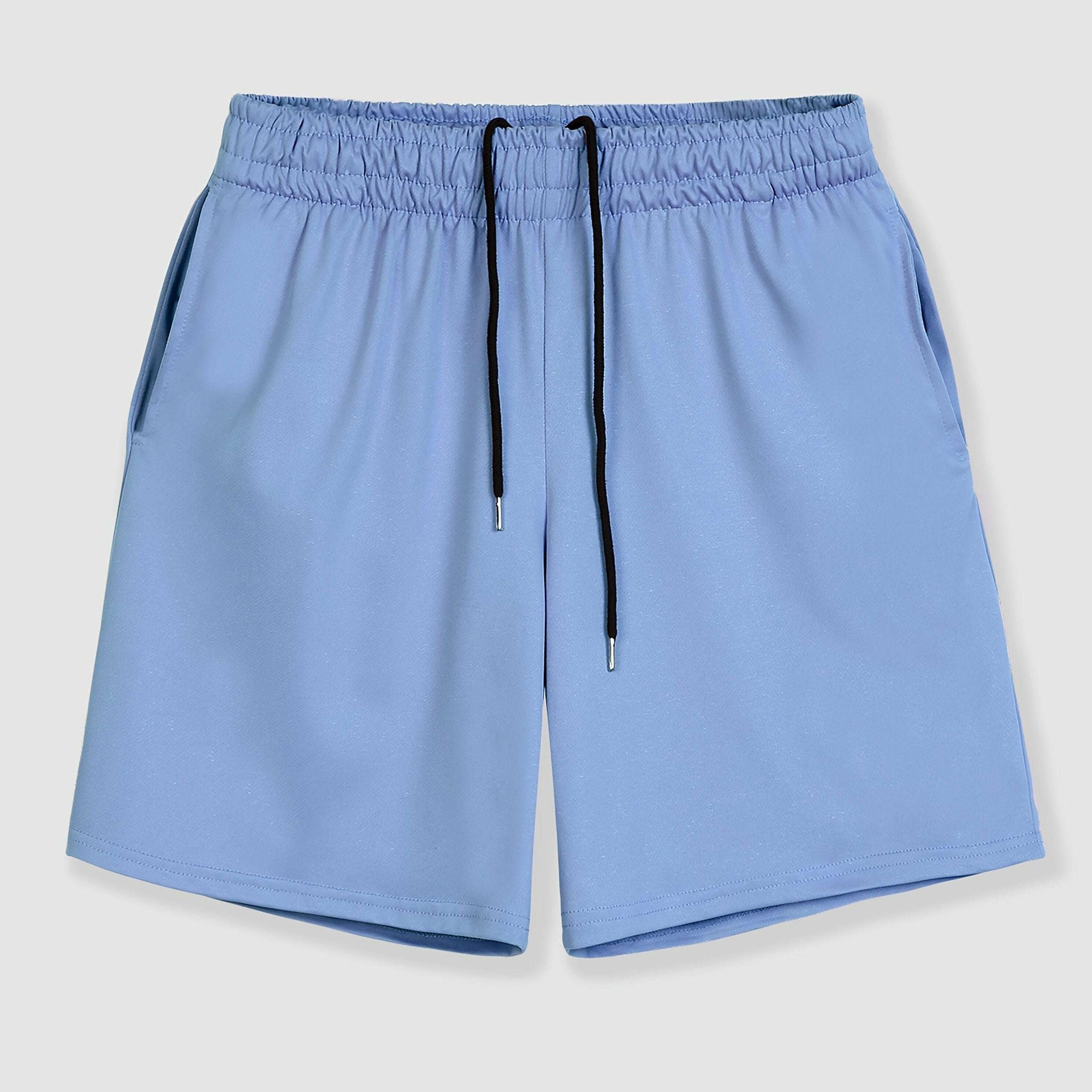 Men's Casual Drawstring Shorts - Moisture-Wicking, Side Pockets   OAXG 