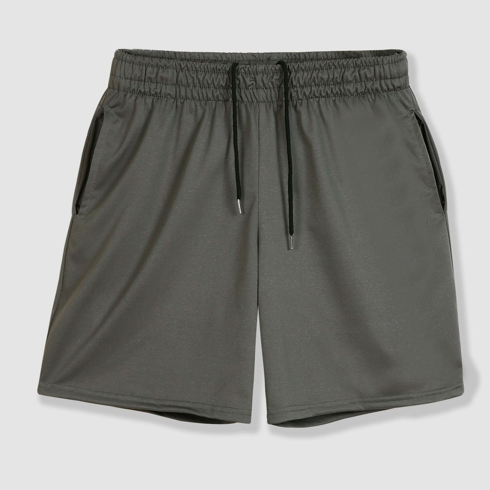 Men's Casual Drawstring Shorts - Moisture-Wicking, Side Pockets   OAXG 