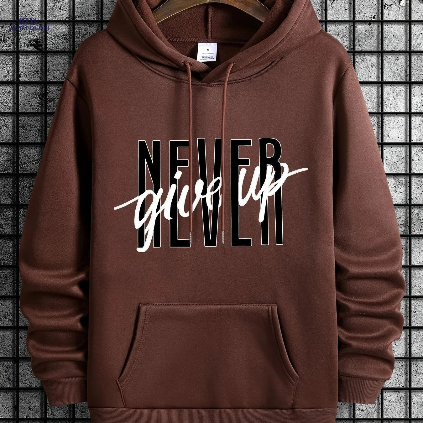 Men's Casual Hoodie - Stylish Drawstring Sweatshirt for Fall/Winter   OAXG 